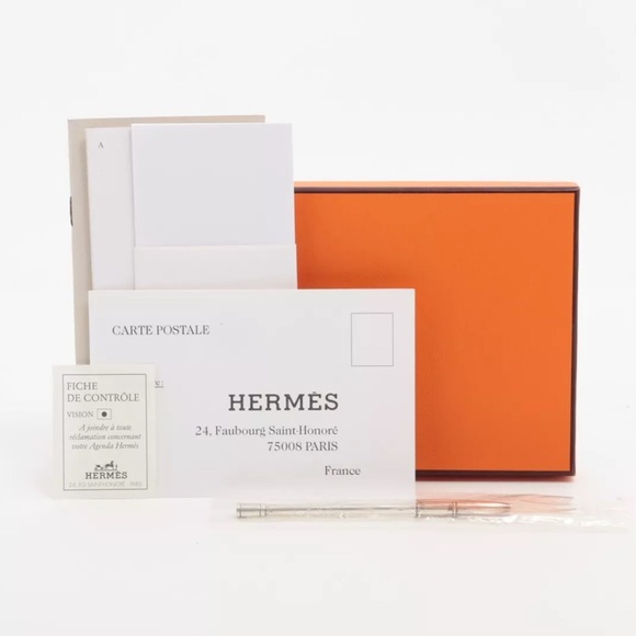 Hermes Agenda Veau Epsom Notebook Cover With Pen & Notebook - Picture 6 of 6